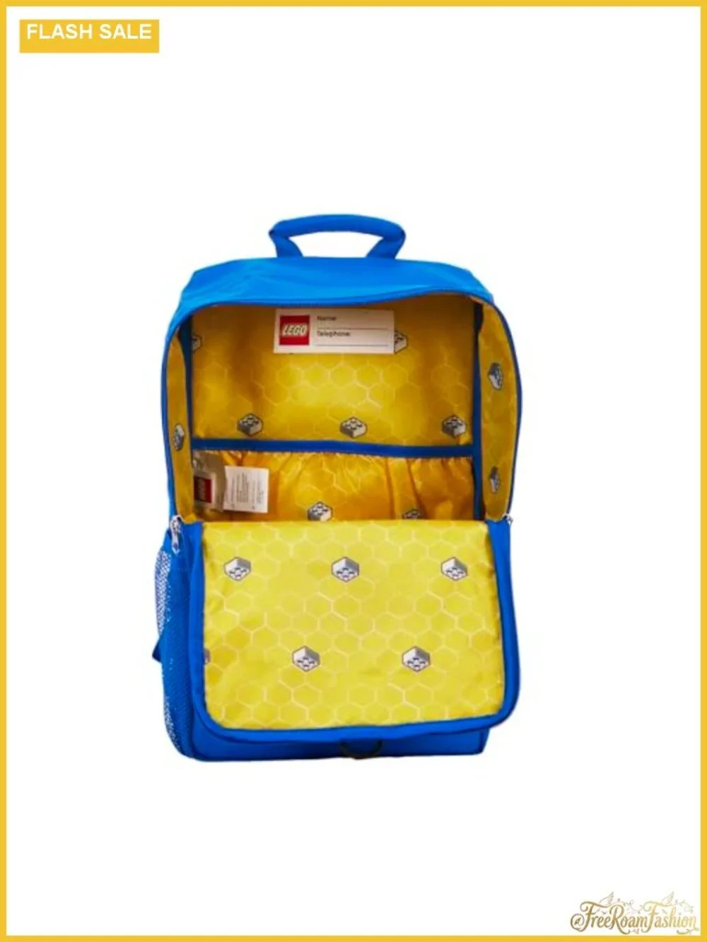 LEGO Brick Backpack - School Travel Laptop Daypack Water Resistant